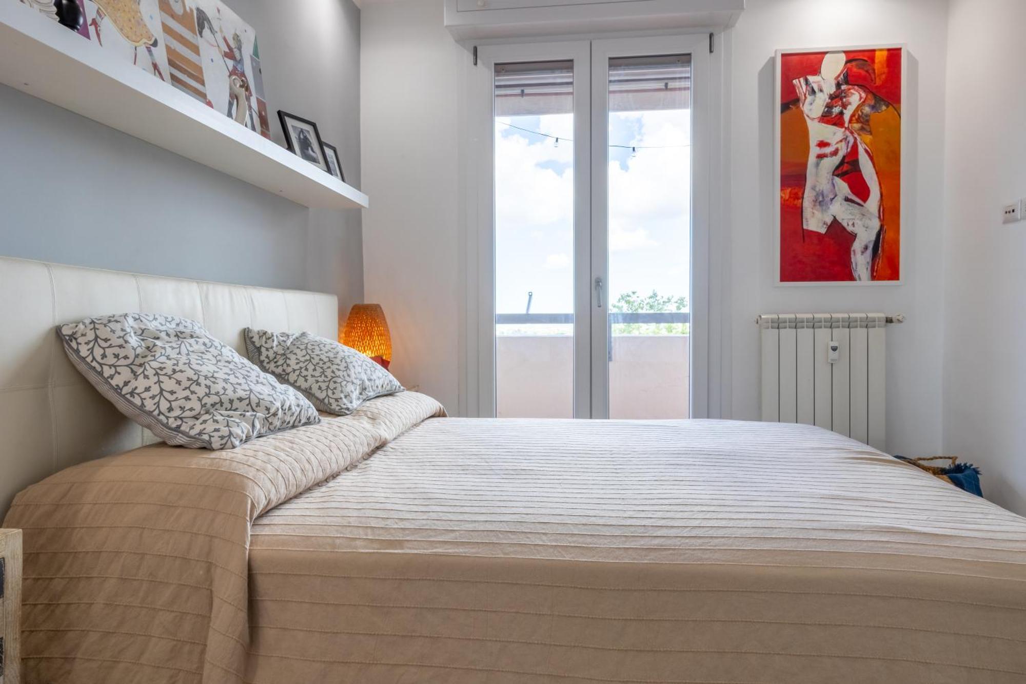 Belvedere Modern Apartment Con Parcheggio Gratuito Rome Luaran gambar